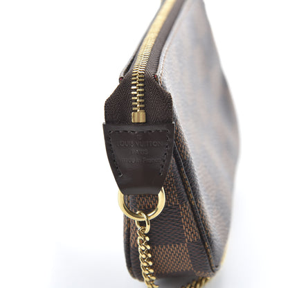 Louis Vuitton Damier Ebene Mini Pochette Accessories 8 of 10