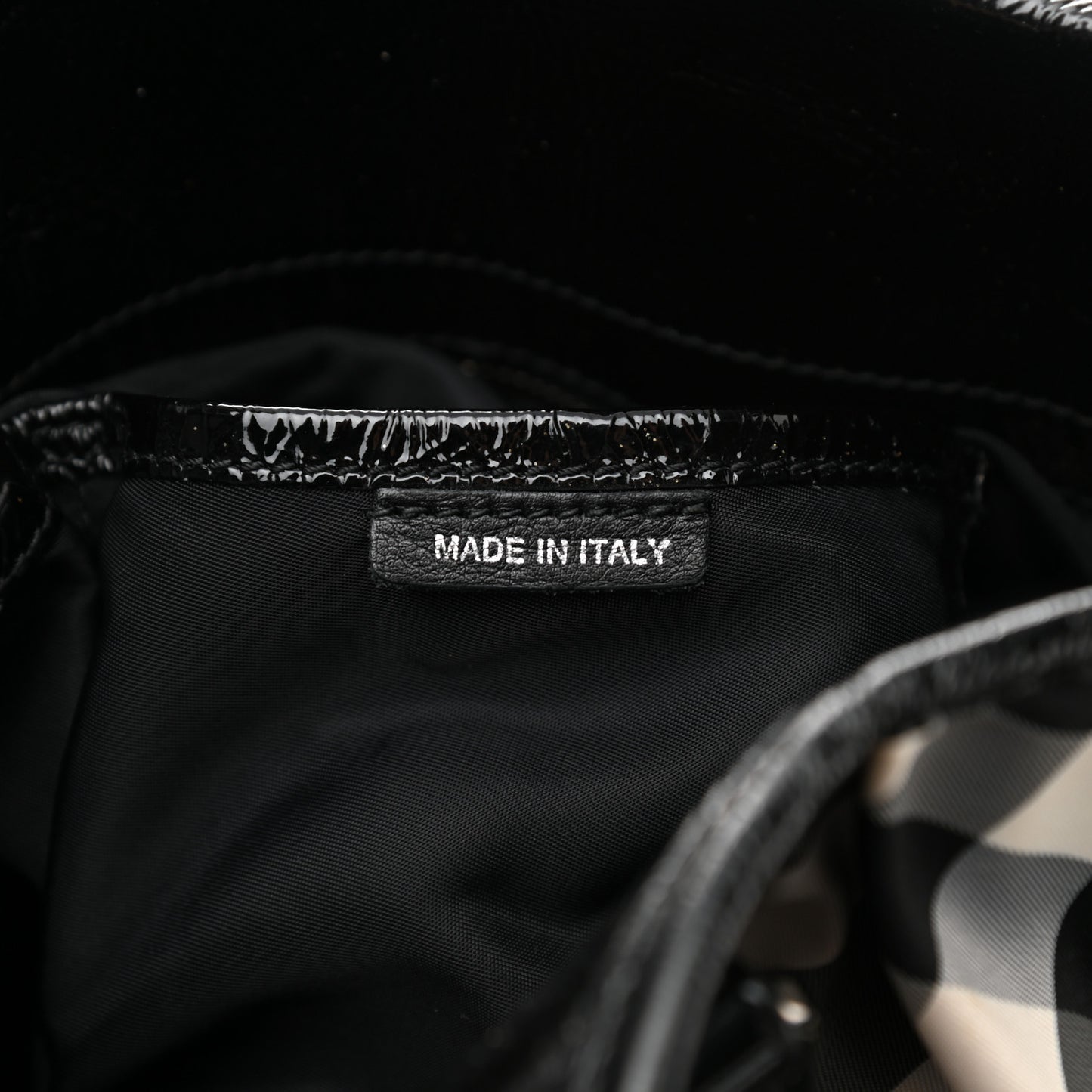 Nylon Beat Check Lowry Black
