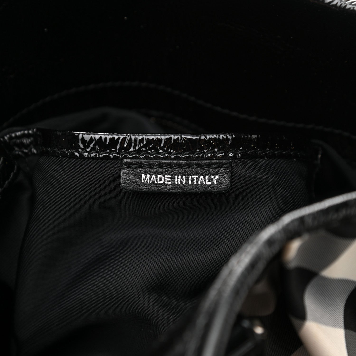 Burberry Nylon Beat Check Lowry Black 7 of 10