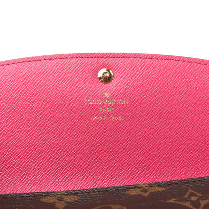 Louis Vuitton Monogram Bloom Flower Emilie Wallet 6 of 9