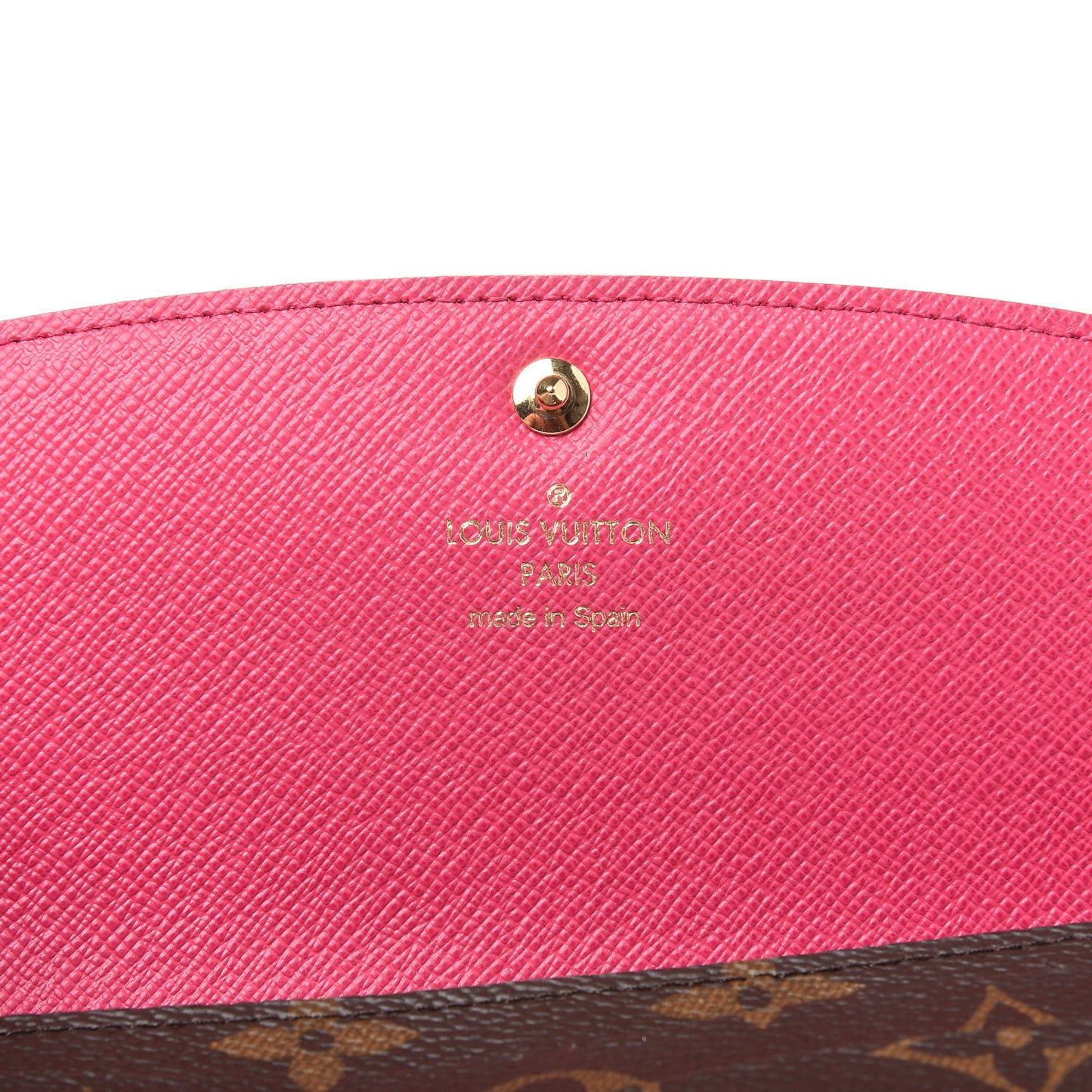 Monogram Bloom Flower Emilie Wallet
