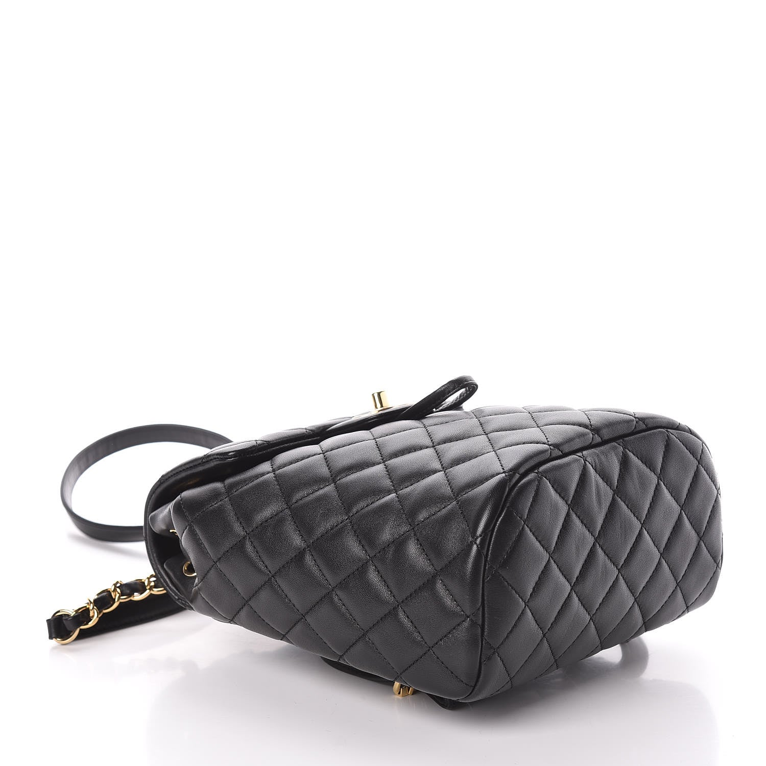 Chanel Lambskin Quilted Mini Urban Spirit Backpack Black 4 of 10