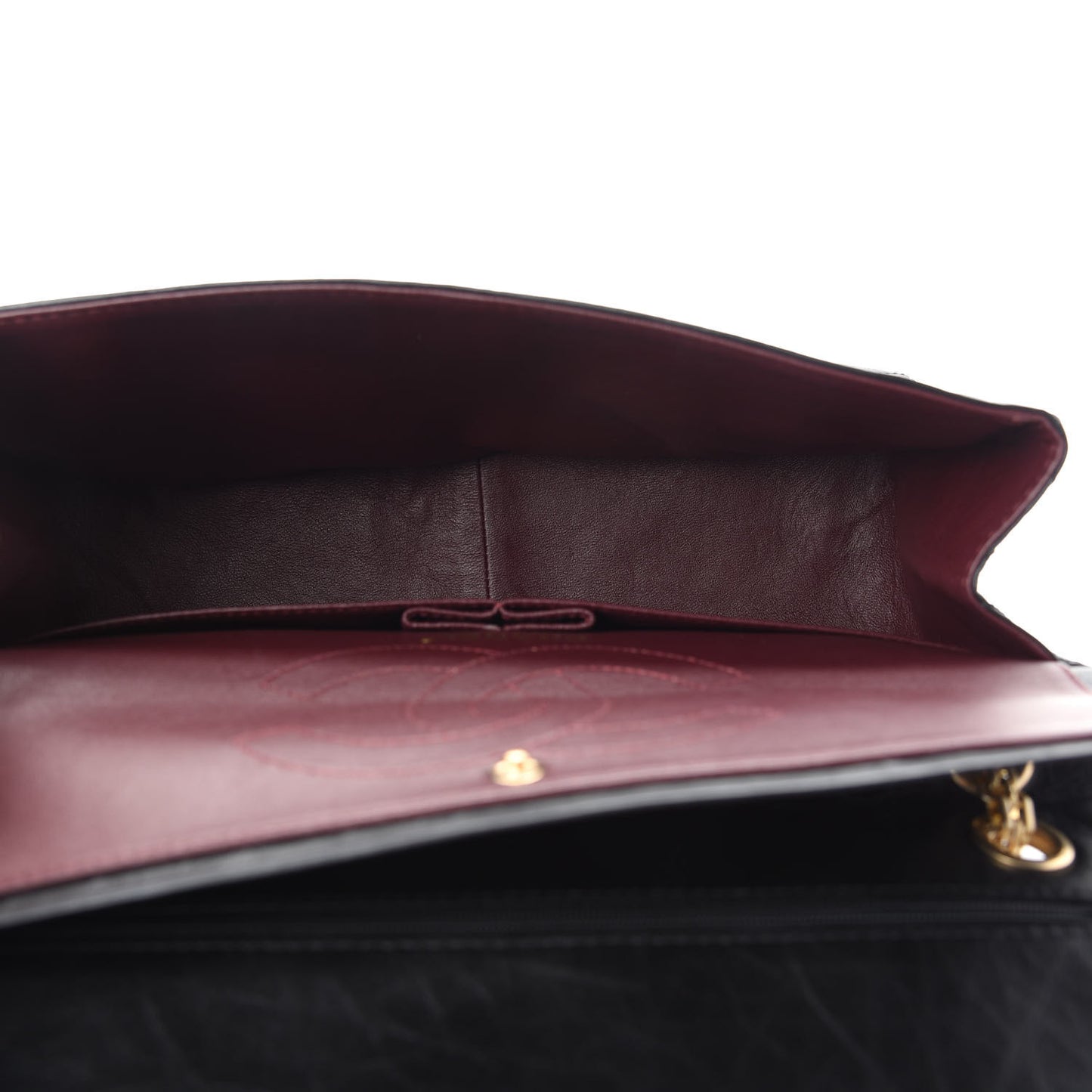 Aged Calfskin Quilted 2.55 Reissue 226 Flap Black