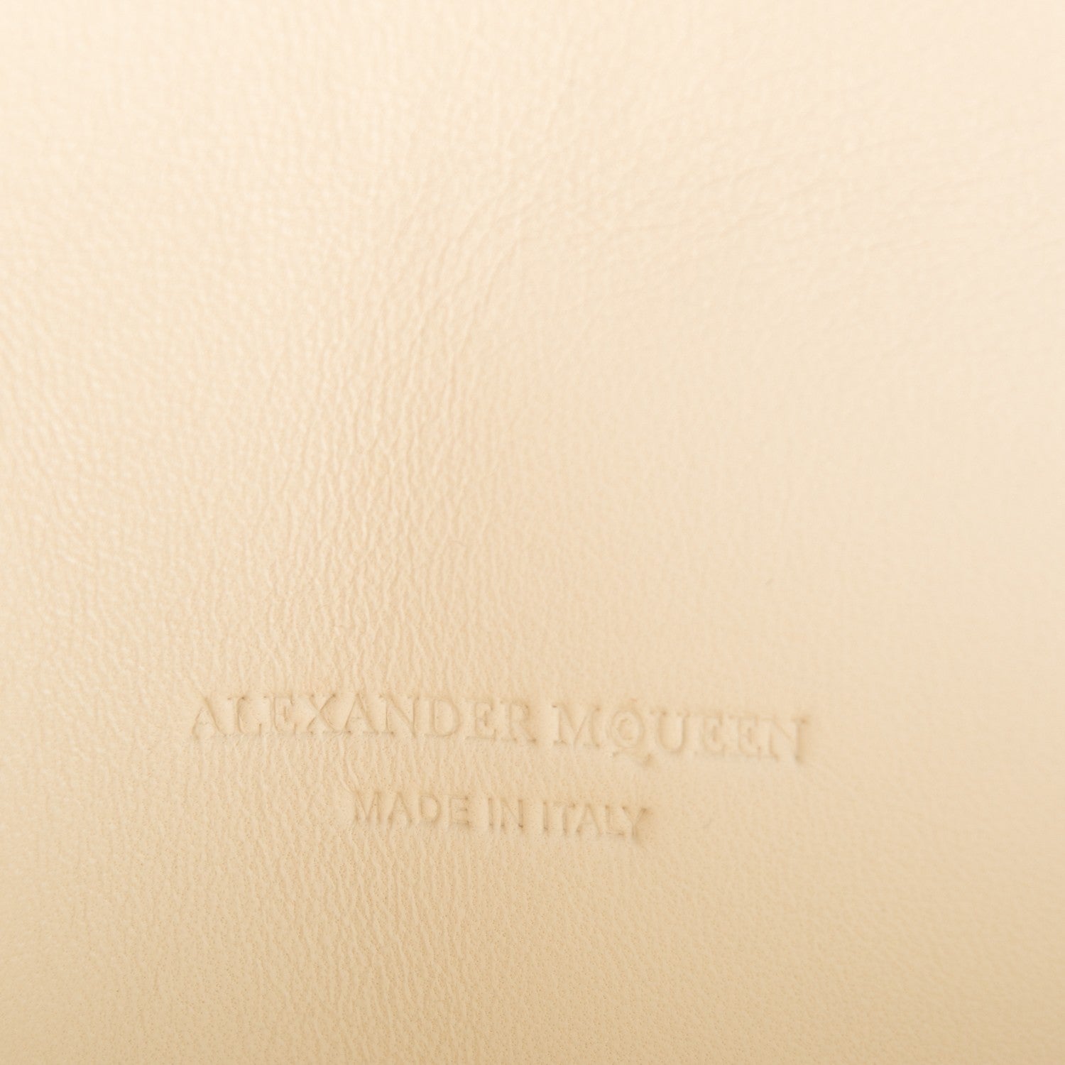 Alexander McQueen Metallic Calfskin Skull Envelope Clutch Pink 6 of 7