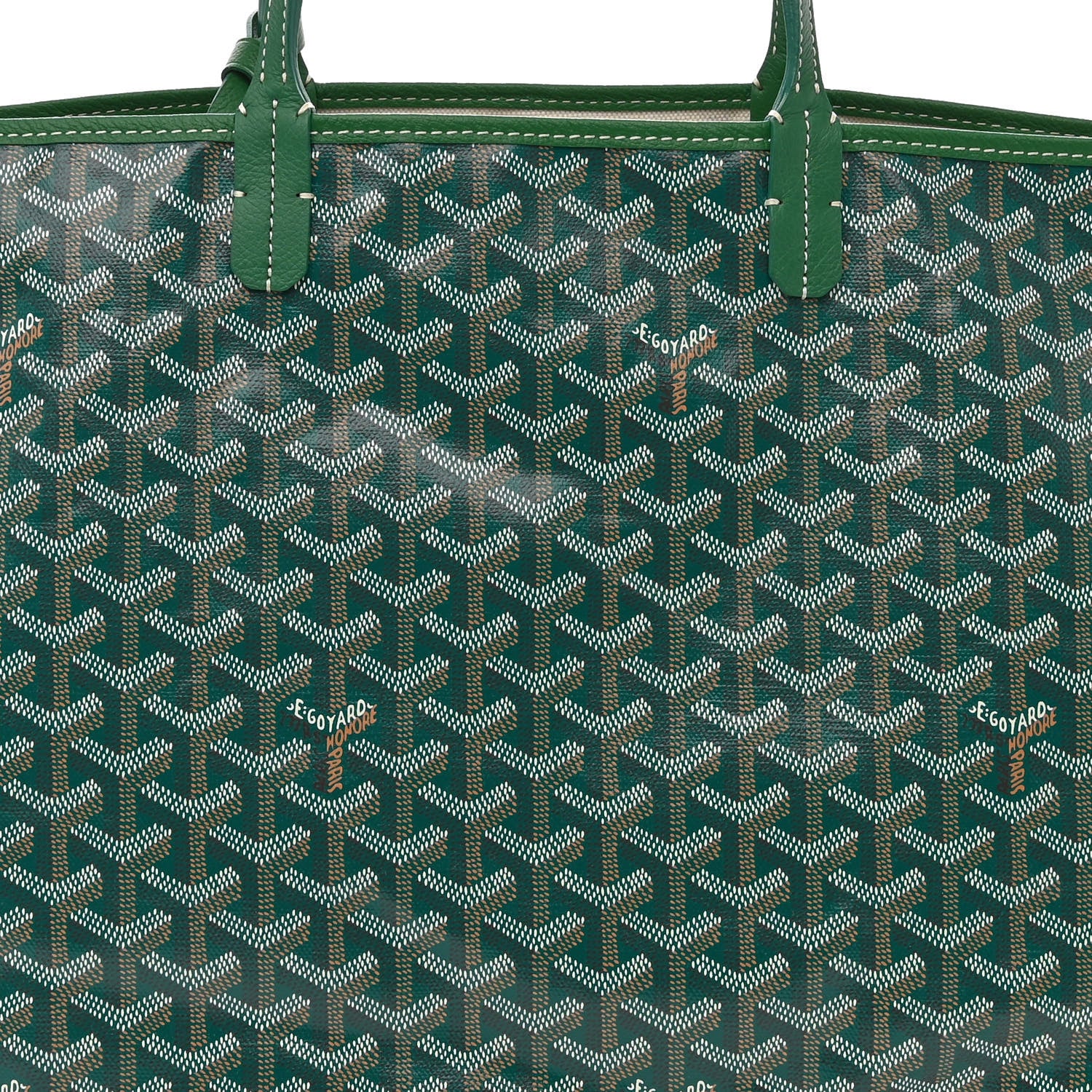Goyard Goyardine Saint Louis PM Green 9 of 11