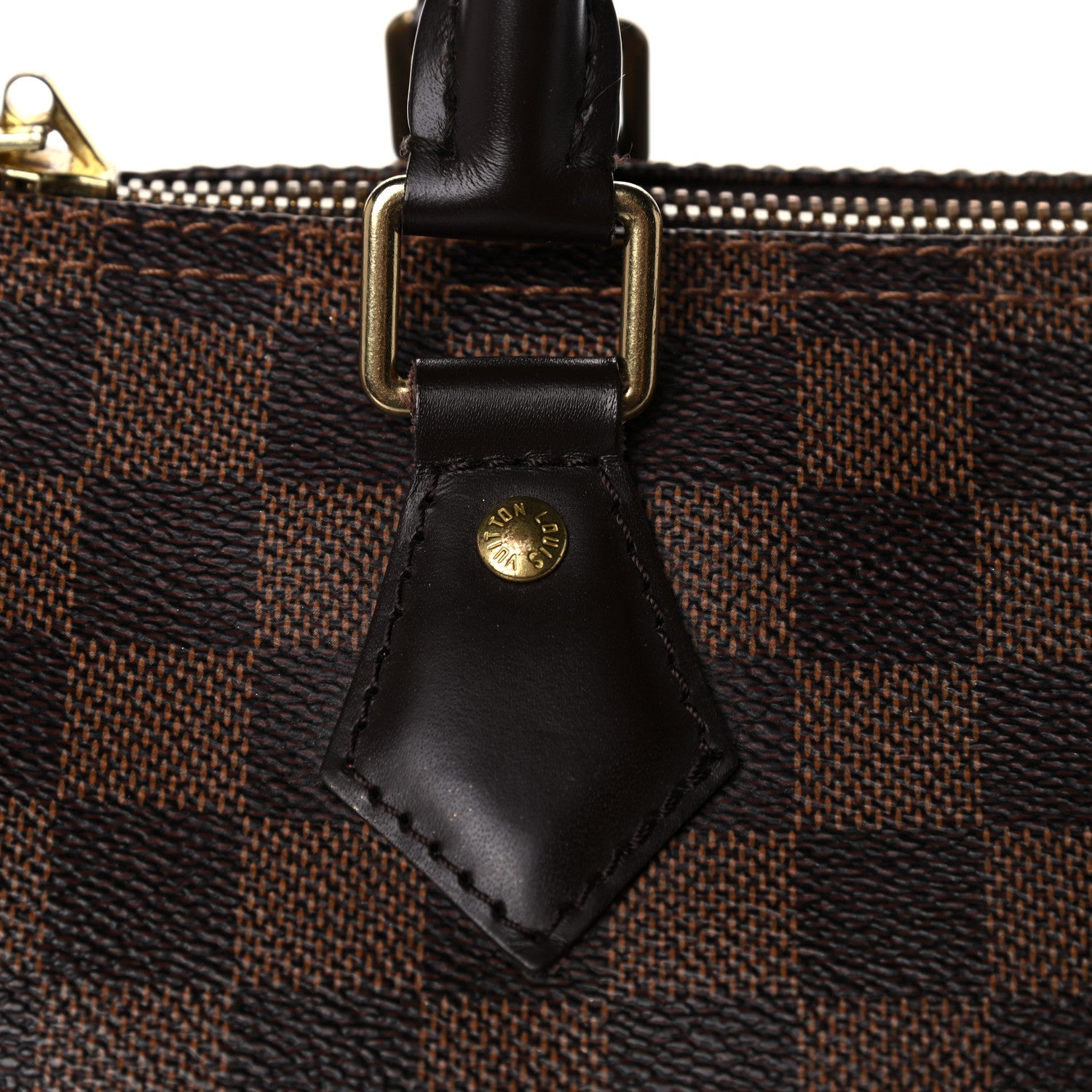 Louis Vuitton Damier Ebene Speedy Bandouliere 25 13 of 22