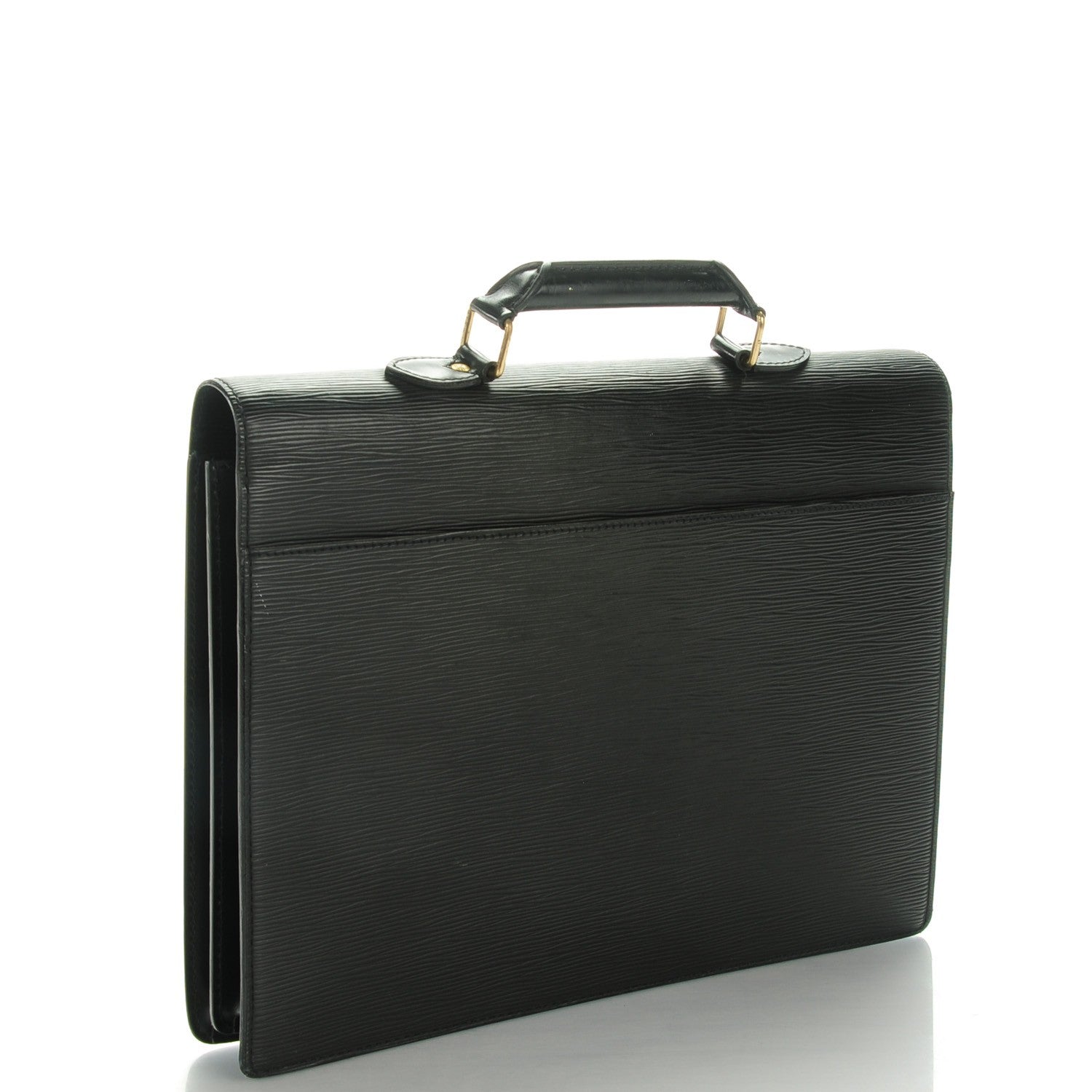 Louis Vuitton Epi Serviette Conseiller Briefcase Black 3 of 7