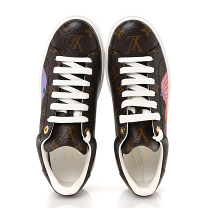 Louis Vuitton LV X YK Monogram Pumpkin Time Out Sneakers 39.5 2 of 10