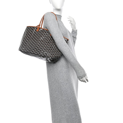 Goyard Goyardine Saint Louis PM Black Gold 2 of 11