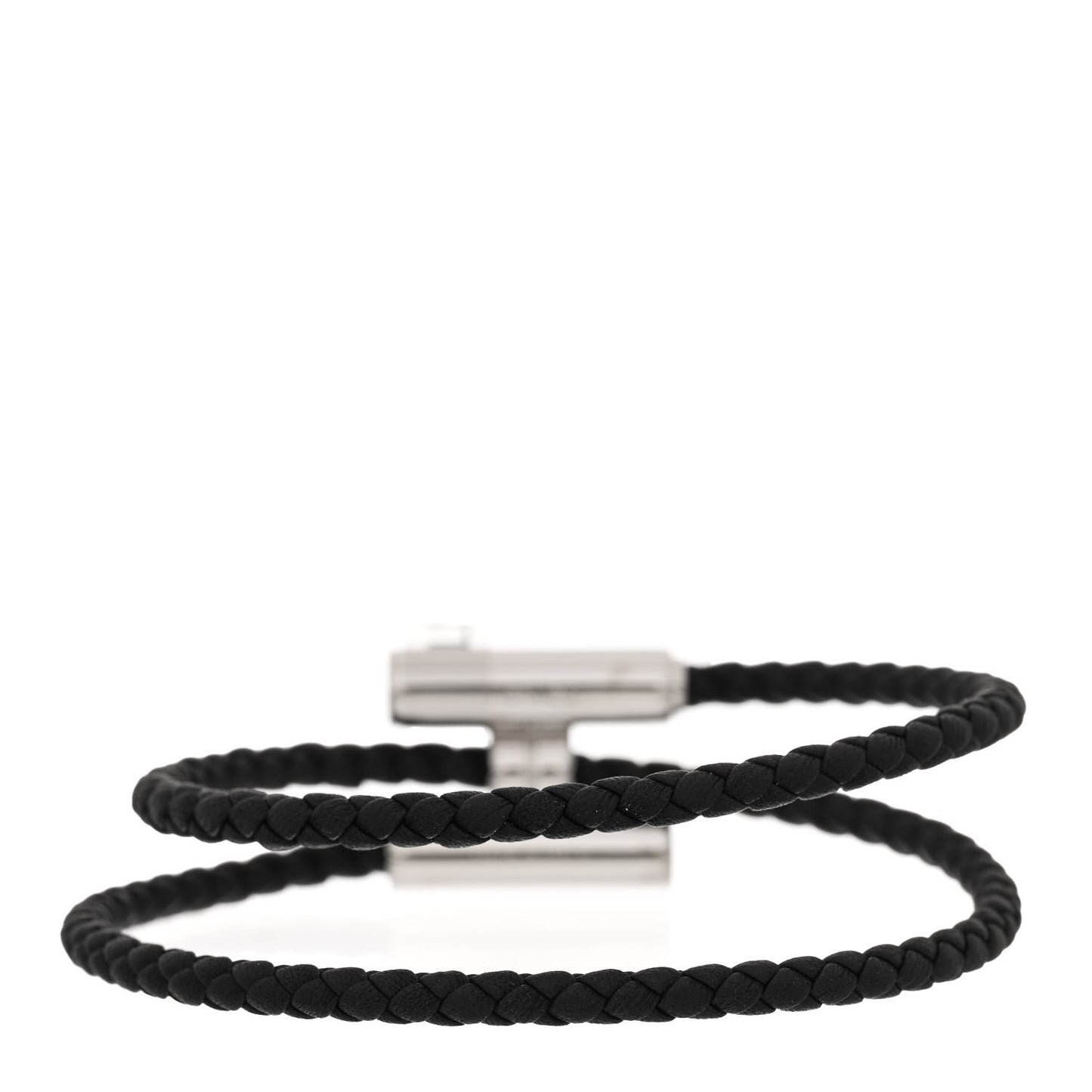 Swift Double Wrap Cord Tournis Tresse Bracelet T3 Black