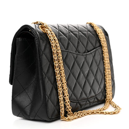 Chanel Aged Calfskin Quilted 2.55 Reissue 226 Flap Black 3 of 10