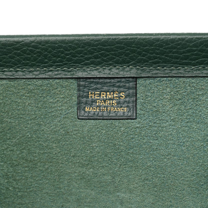 Hermes Kaba Taurillon Clemence Tote Vert Clair 6 of 24