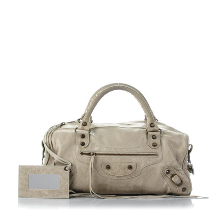 Balenciaga Agneau Classic Hardware Twiggy White 1 of 8