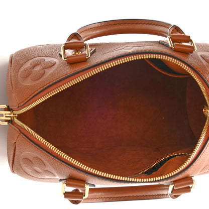 Louis Vuitton Empreinte Monogram Giant Speedy Bandouliere 25 Cognac 5 of 7