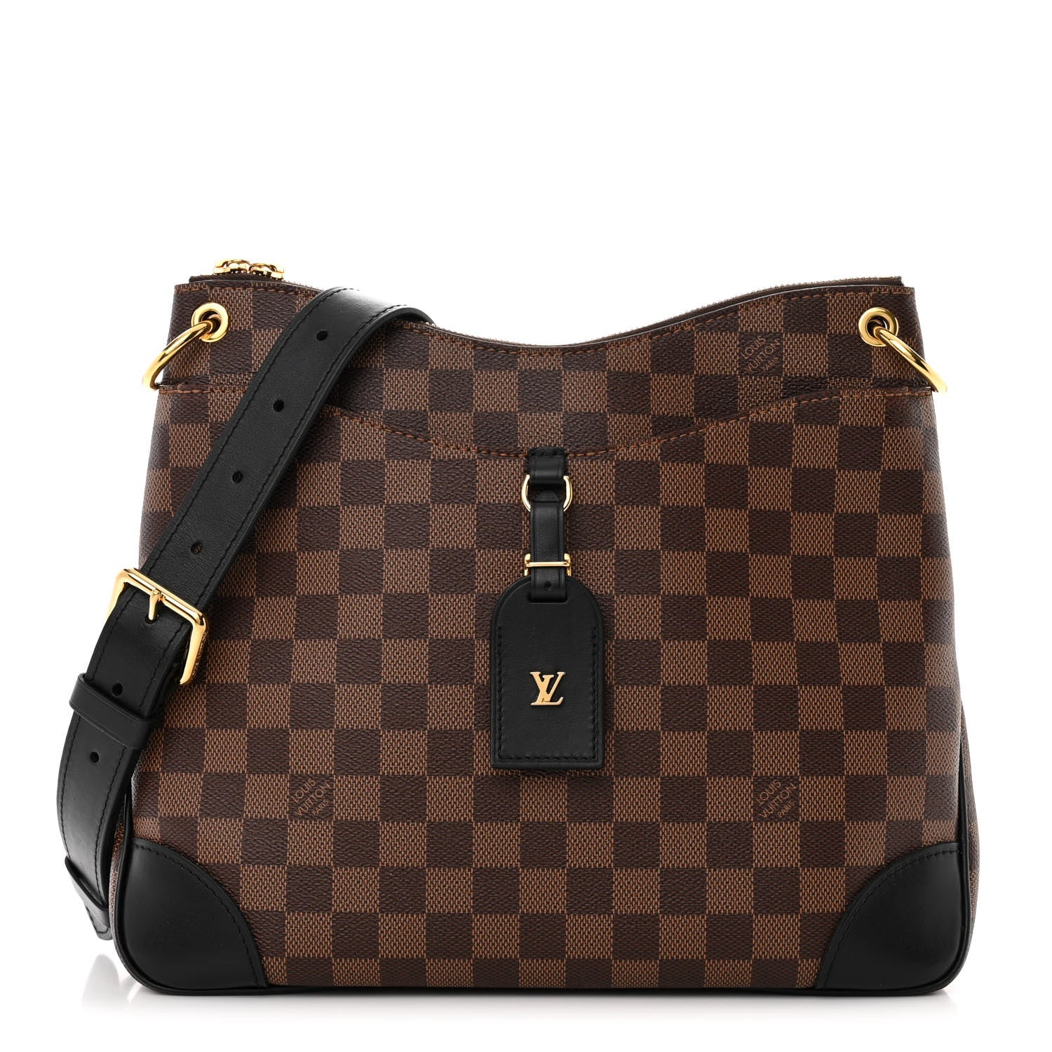 Louis Vuitton Damier Ebene Odeon MM Black 1 of 11