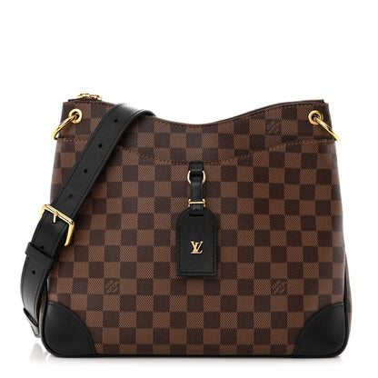 Louis Vuitton Damier Ebene Odeon MM Black 1 of 11