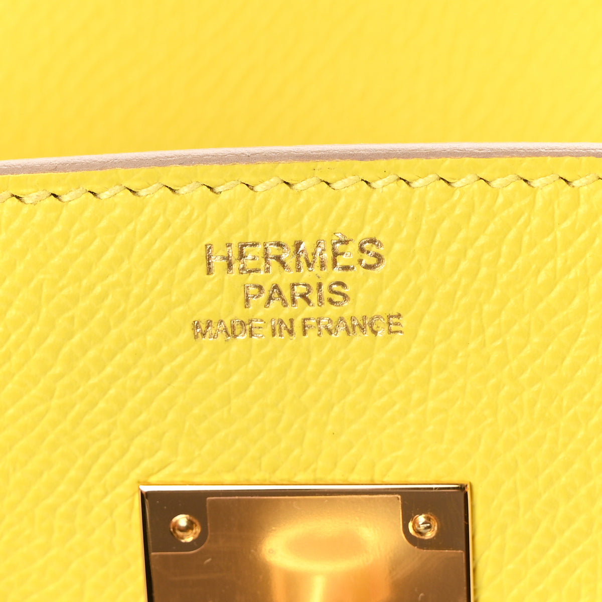 Epsom Birkin 30 Lime