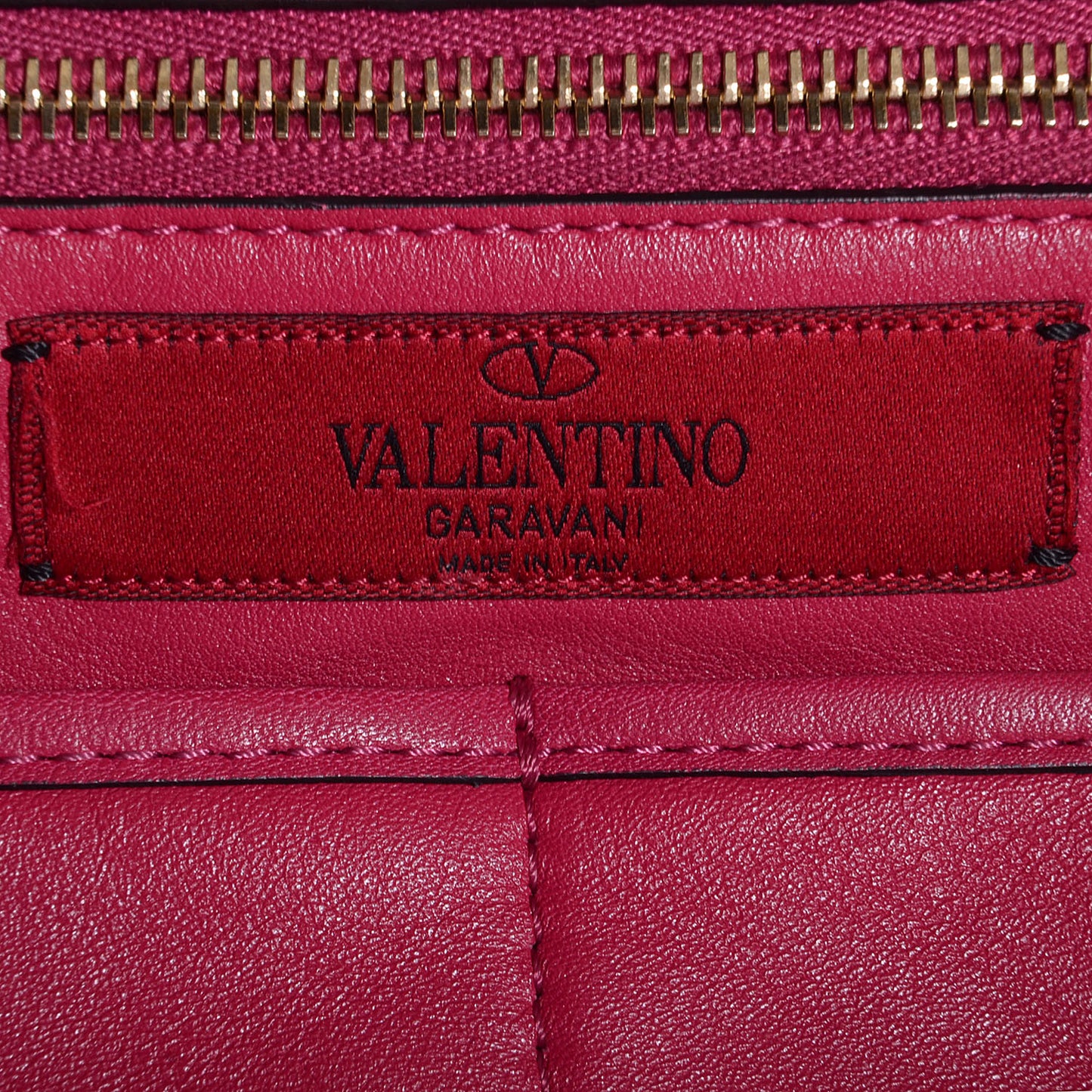 Vitello Medium Rockstud Tote Cyclamin