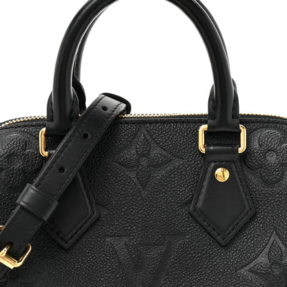 Louis Vuitton Empreinte Monogram Giant Speedy Bandouliere 20 Black 7 of 11