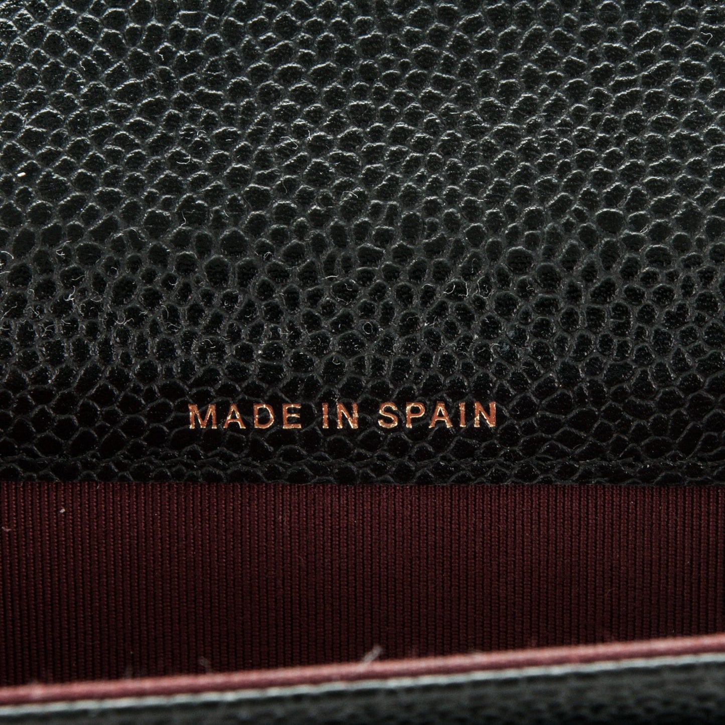 Caviar Quilted Flap Card Holder Black