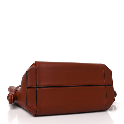 Loewe Calfskin Medium Flamenco Knot Bag Rust 4 of 8