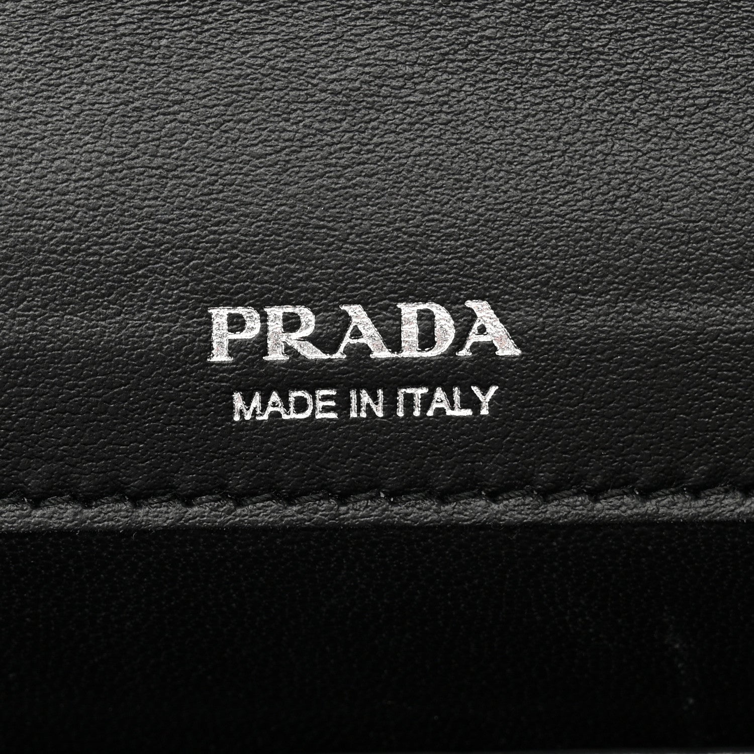Prada Saffiano City Calf Mini Envelope Bag Black 7 of 11