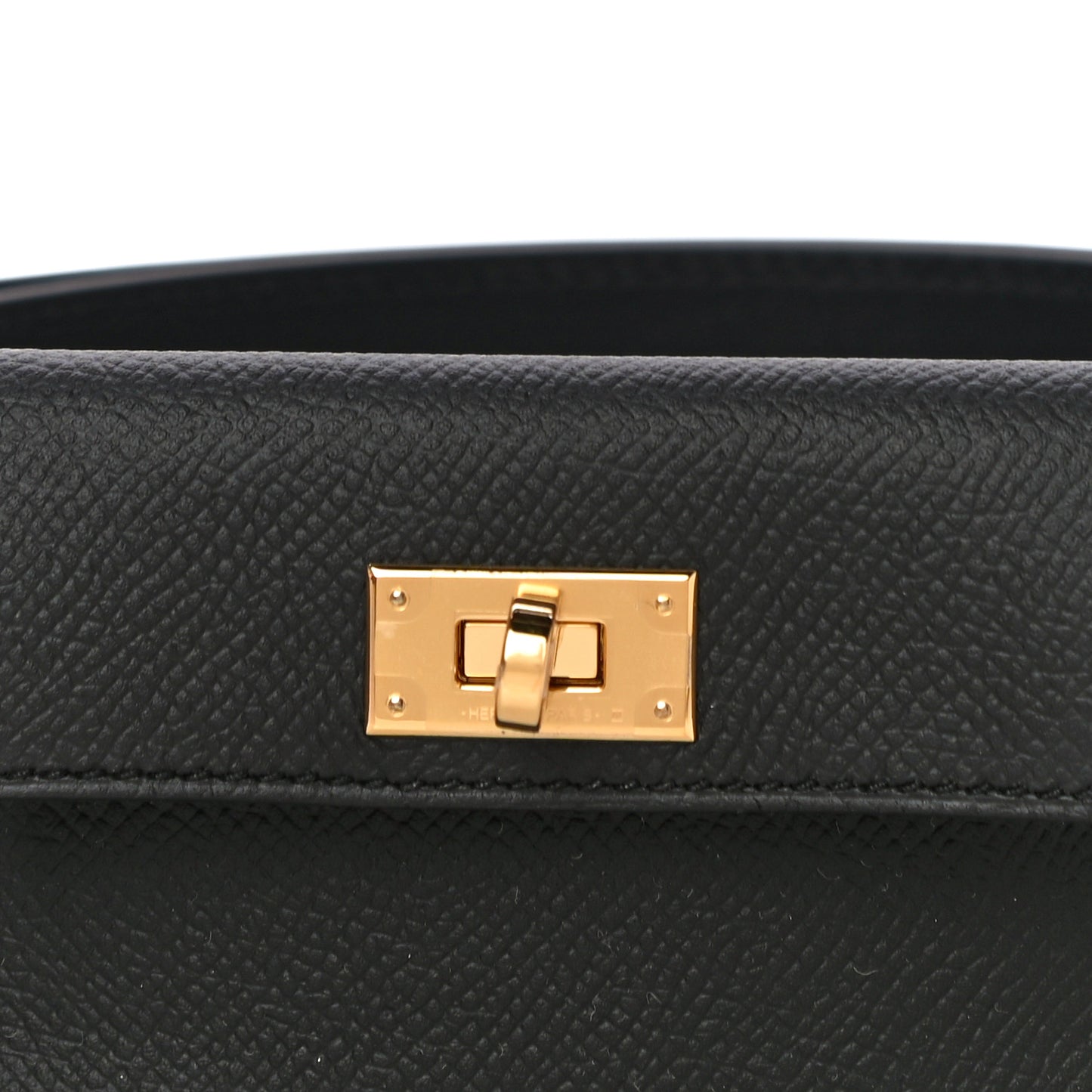 Swift Epsom Pocket Kelly Shoulder Strap Black