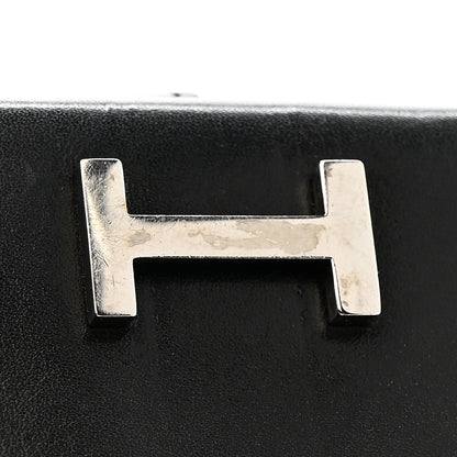 Hermes Box Bearn Gusset Wallet Black 7 of 8