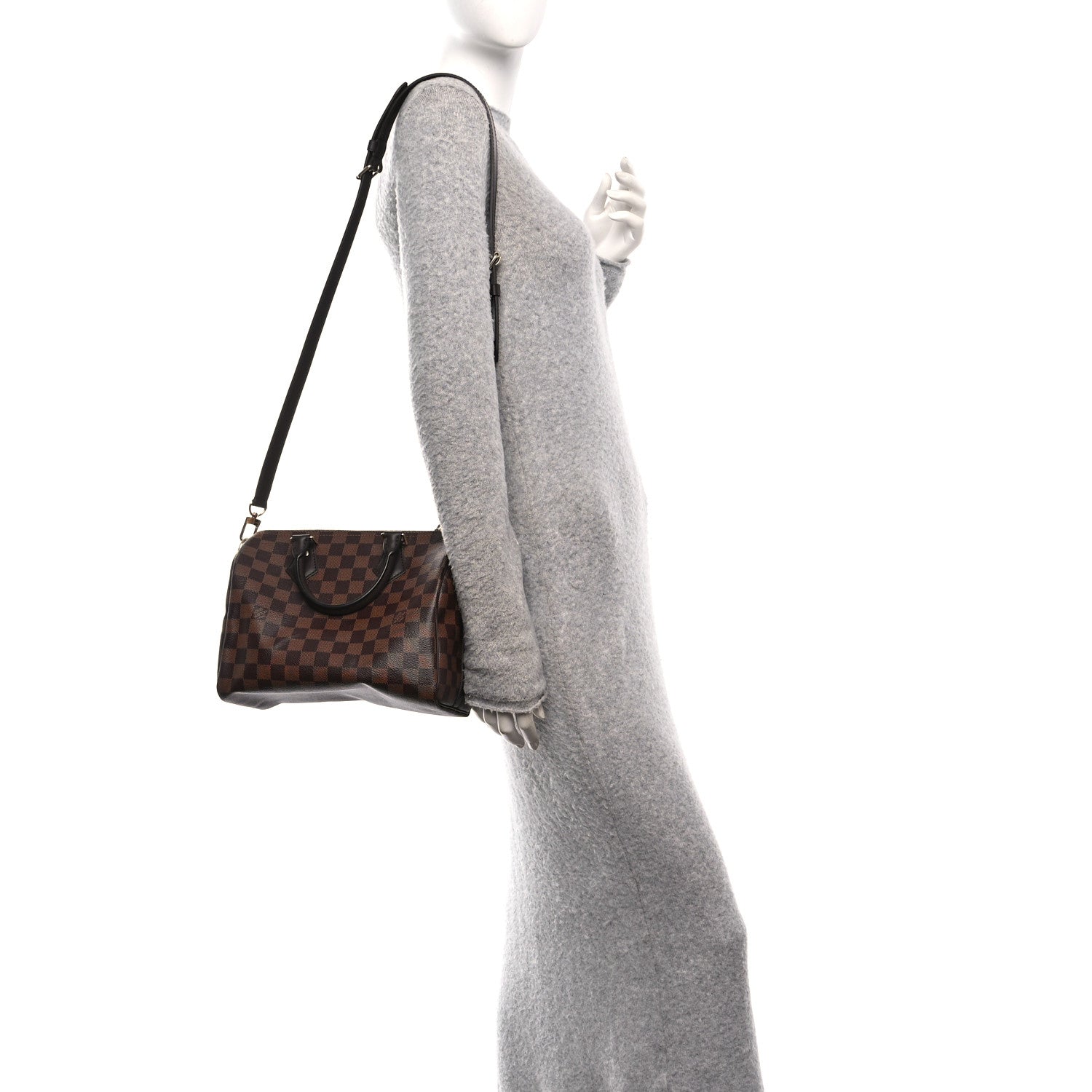 Louis Vuitton Damier Ebene Speedy Bandouliere 25 2 of 11