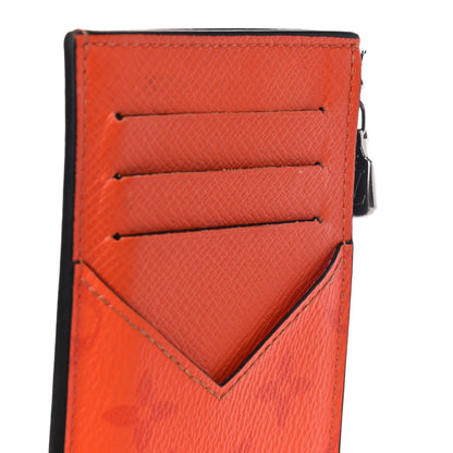 Louis Vuitton Taigarama Coin Card Holder Orange 8 of 16