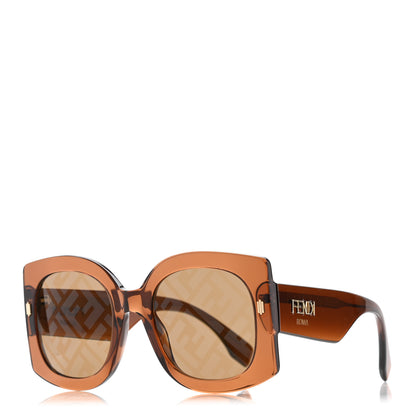 Fendi Acetate FF Sunglasses FF 0436/G/S Brown 1 of 8