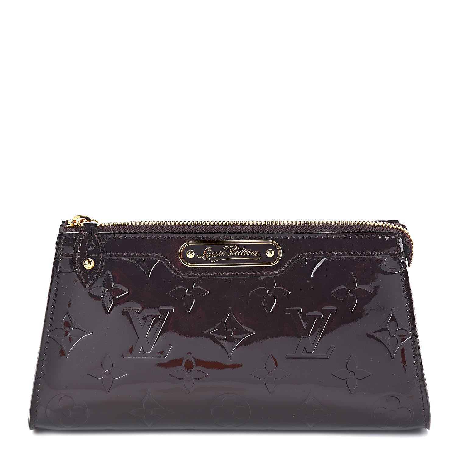 Louis Vuitton Vernis Trousse Cosmetic Pouch Amarante 1 of 5