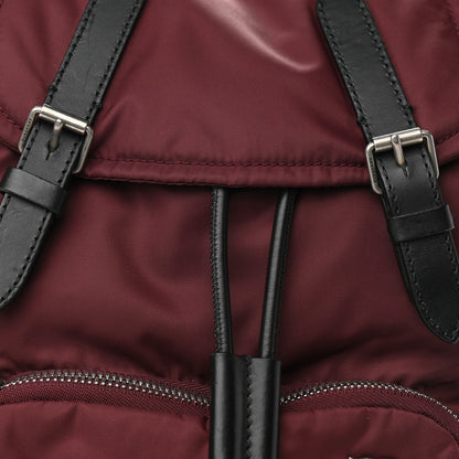 Burberry Nylon Puffer Medium Rucksack Backpack Burgundy 7 of 10