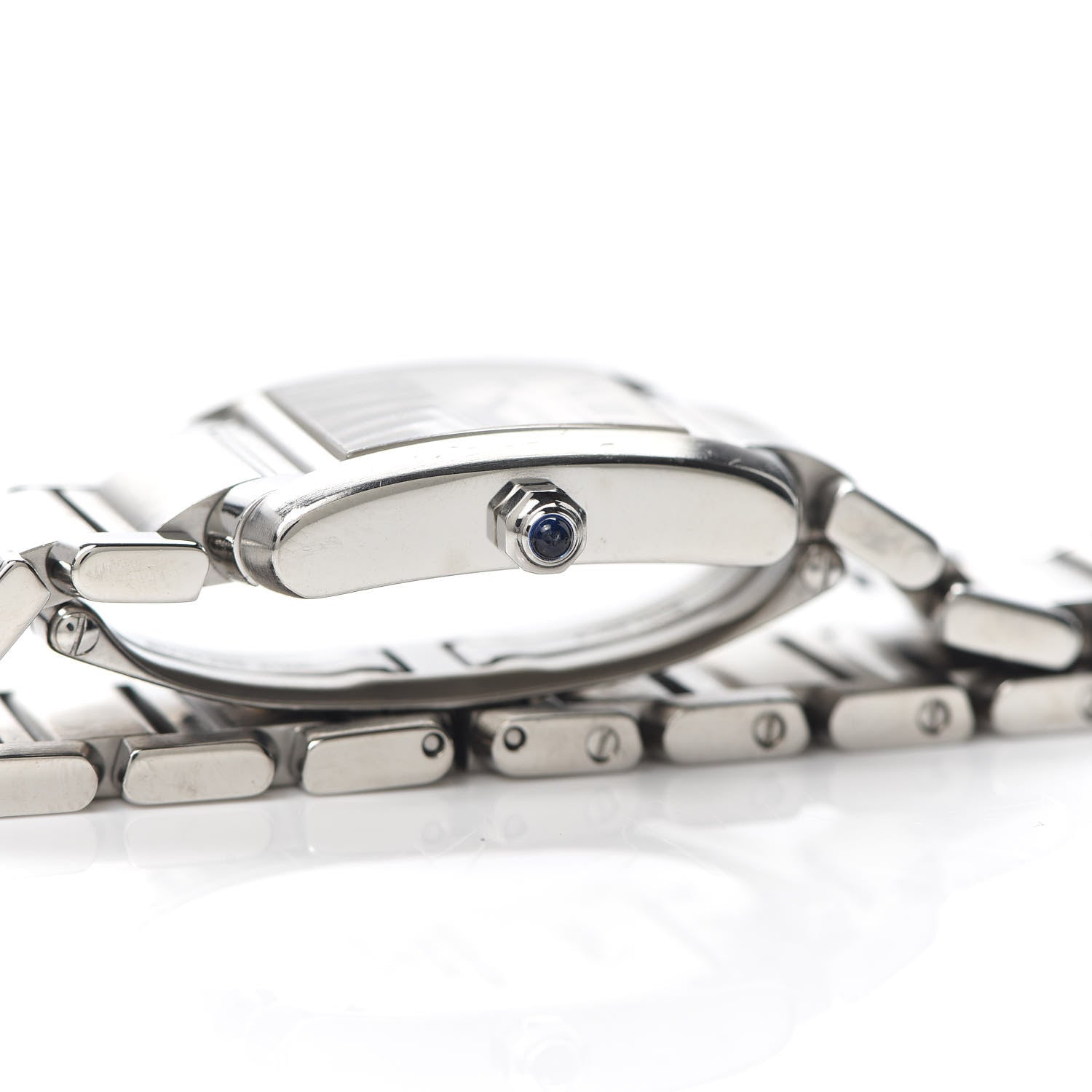Cartier Stainless Steel 20mm Tank Francaise Quartz Watch 5 of 7