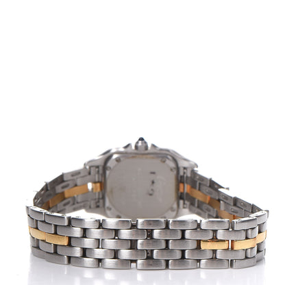 Cartier Stainless Steel 18K Yellow Gold 22mm Panthere Quartz Watch 4 of 7