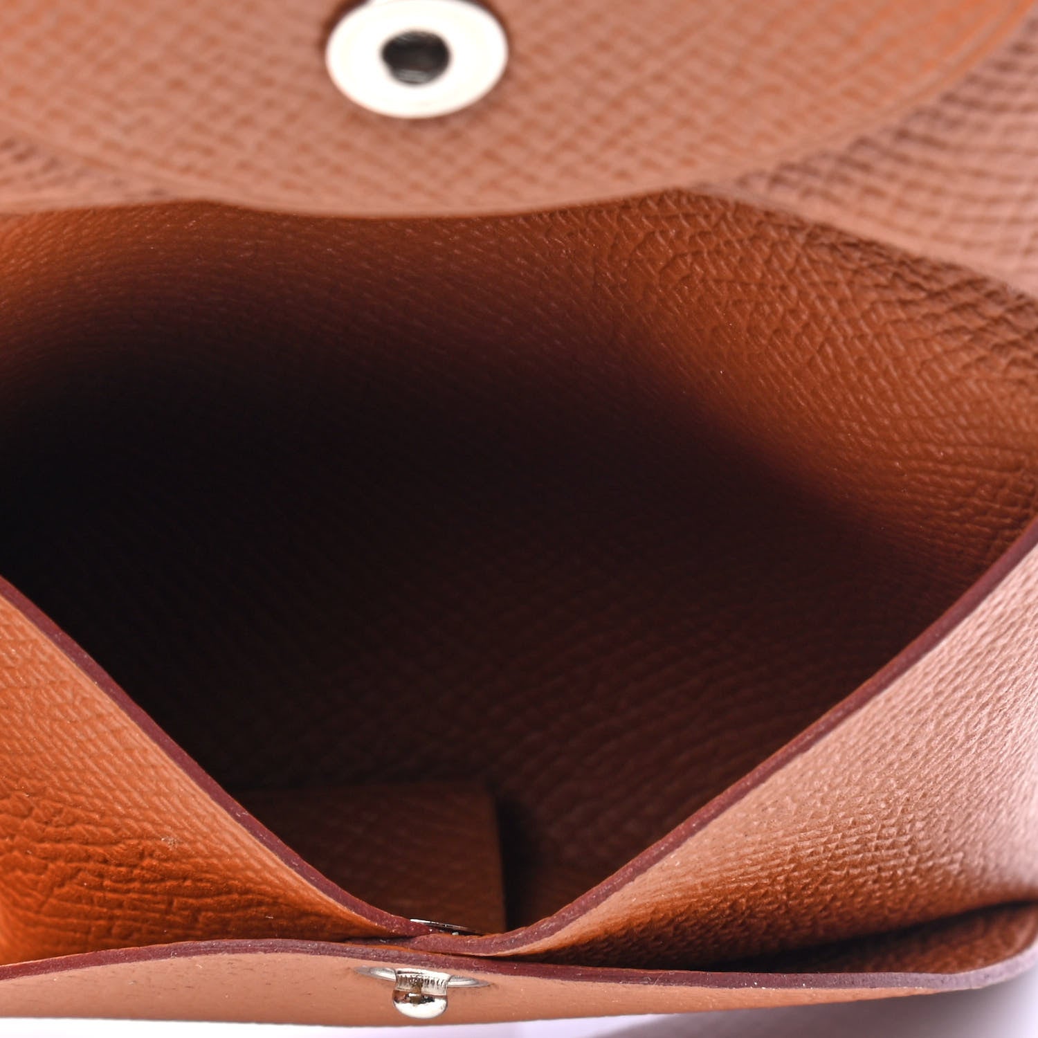 Hermes Epsom Bastia Coin Purse Gold 3 of 4
