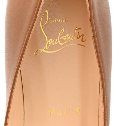 Christian Louboutin Nappa Pigalle Follies 85 Pumps 36.5 Brown 7 of 9
