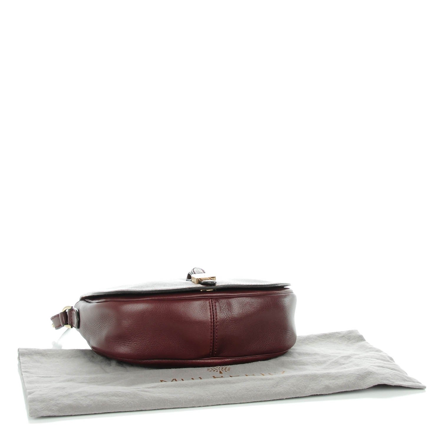Mulberry Soft Small Grain Tessie Satchel Oxblood 4 of 9