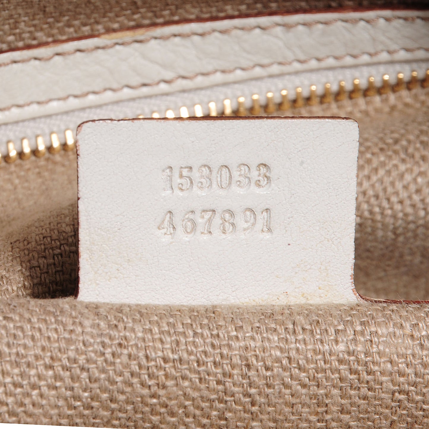 Monogram Large Positano Tote Off White