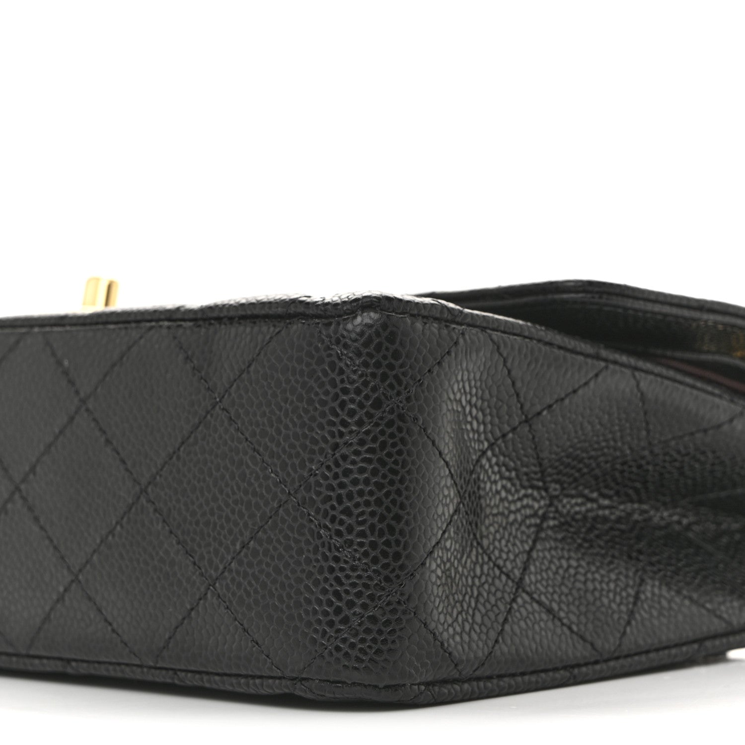 Chanel Caviar Quilted Medium Double Flap Black 10 of 11
