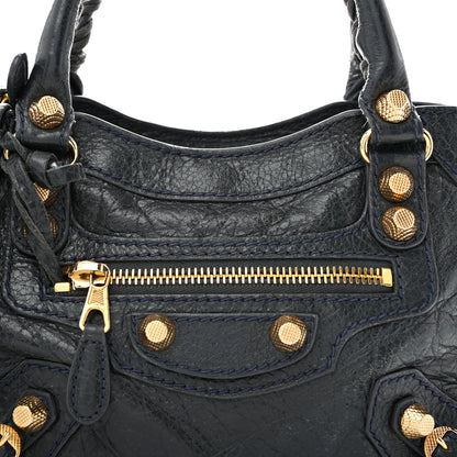 Balenciaga Agneau Giant 12 Gold Hardware Mini City Anthracite Anthracite 8 of 14