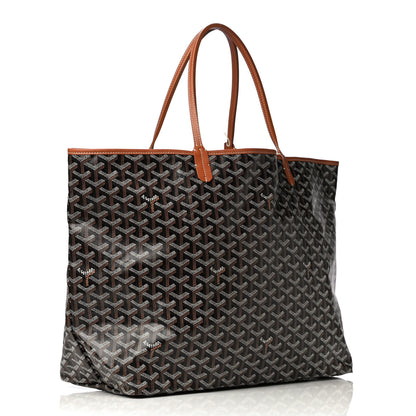 Goyard Goyardine Saint Louis GM Black Gold 3 of 7