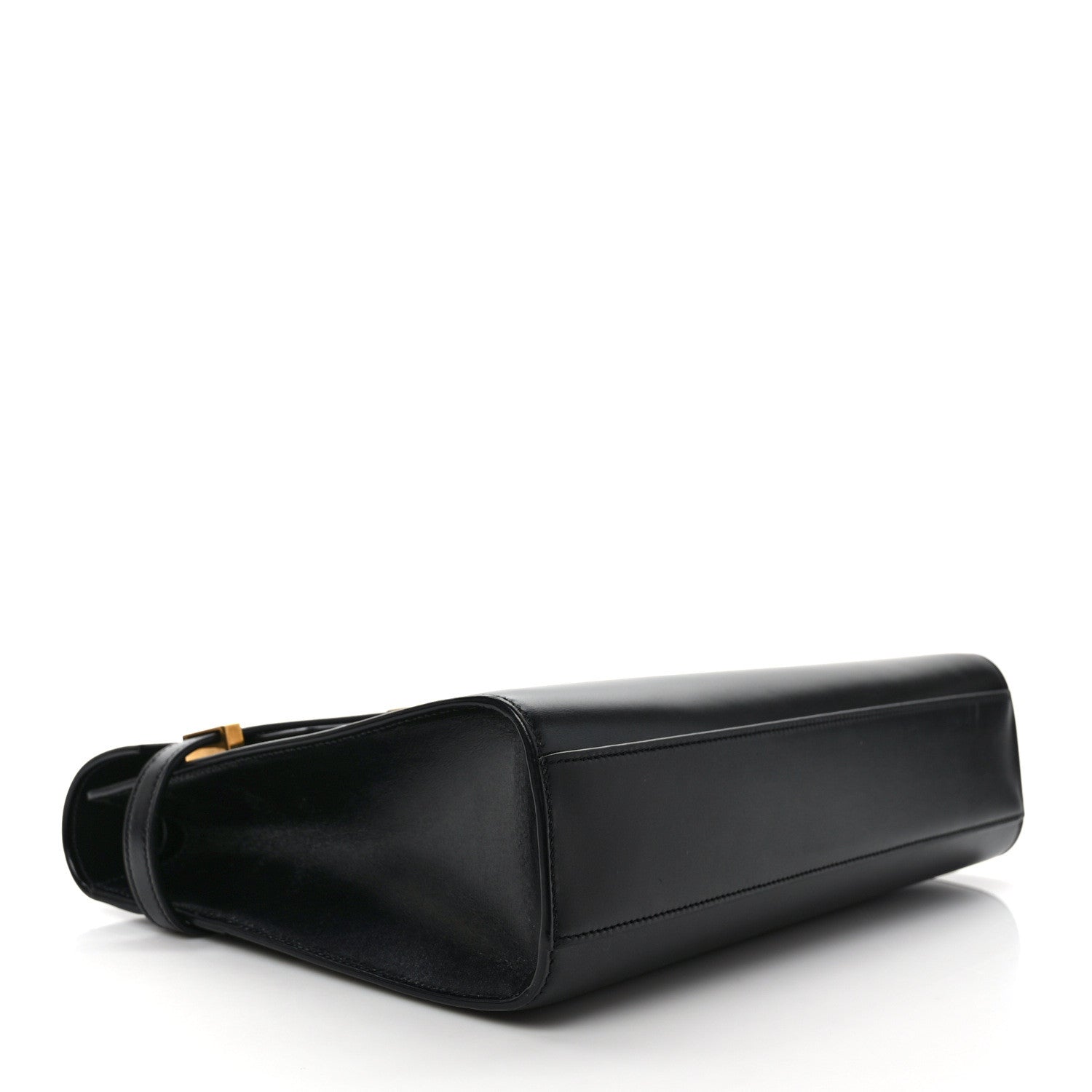 Saint Laurent Smooth Calfskin Manhattan Shoulder Bag Black 4 of 8