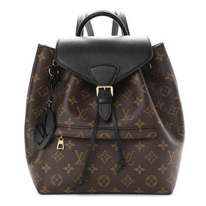 Louis Vuitton Monogram Montsouris PM Black 1 of 10