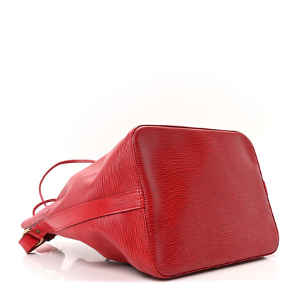 Louis Vuitton Epi Petit Noe Castillan Red 4 of 9