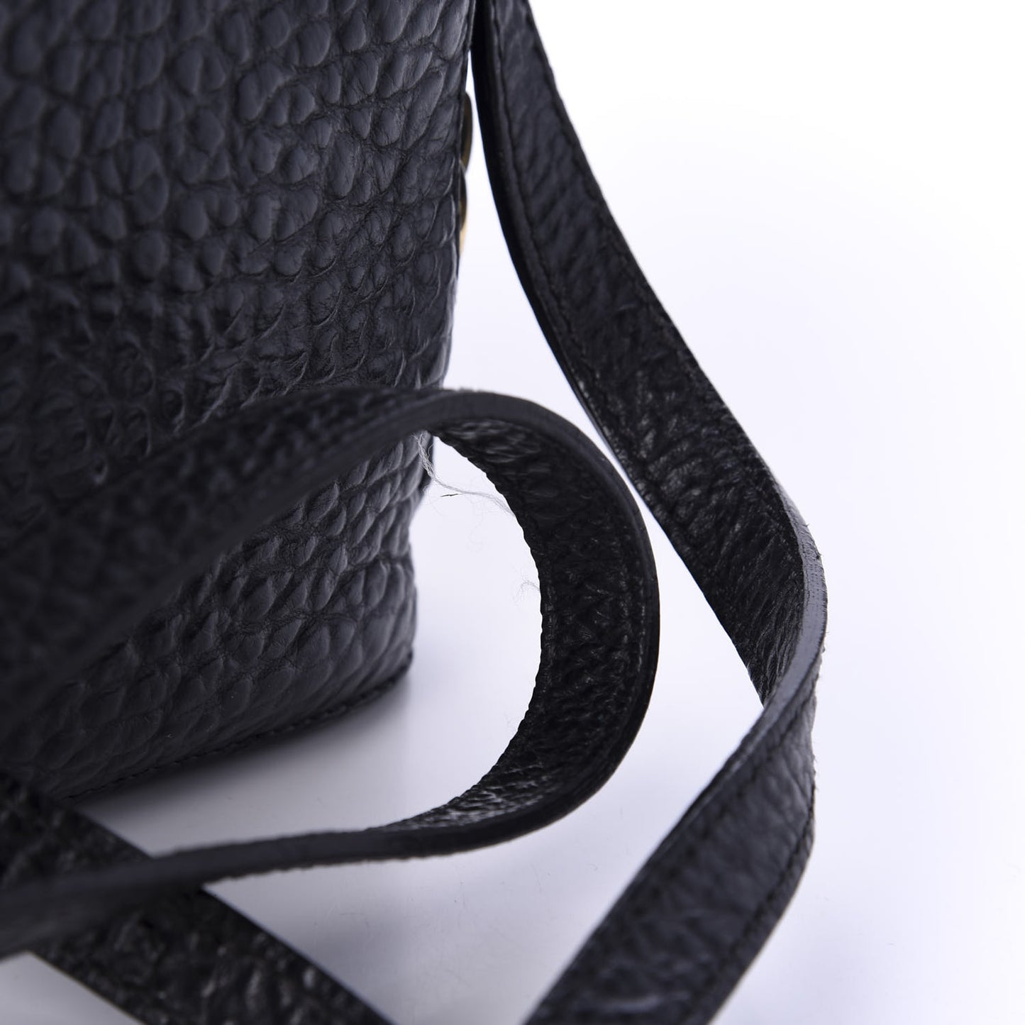 Heritage Grain Small Harrogate Crossbody Bag Black