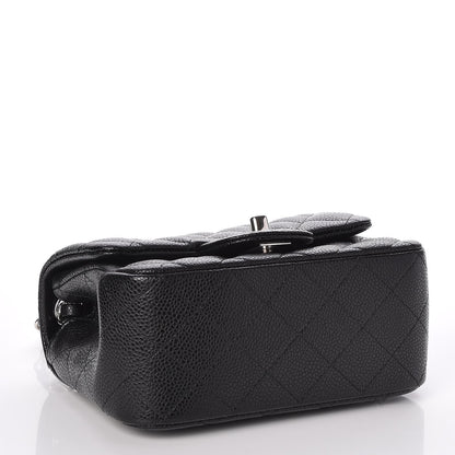 Chanel Caviar Quilted Mini Square Flap Black 4 of 8