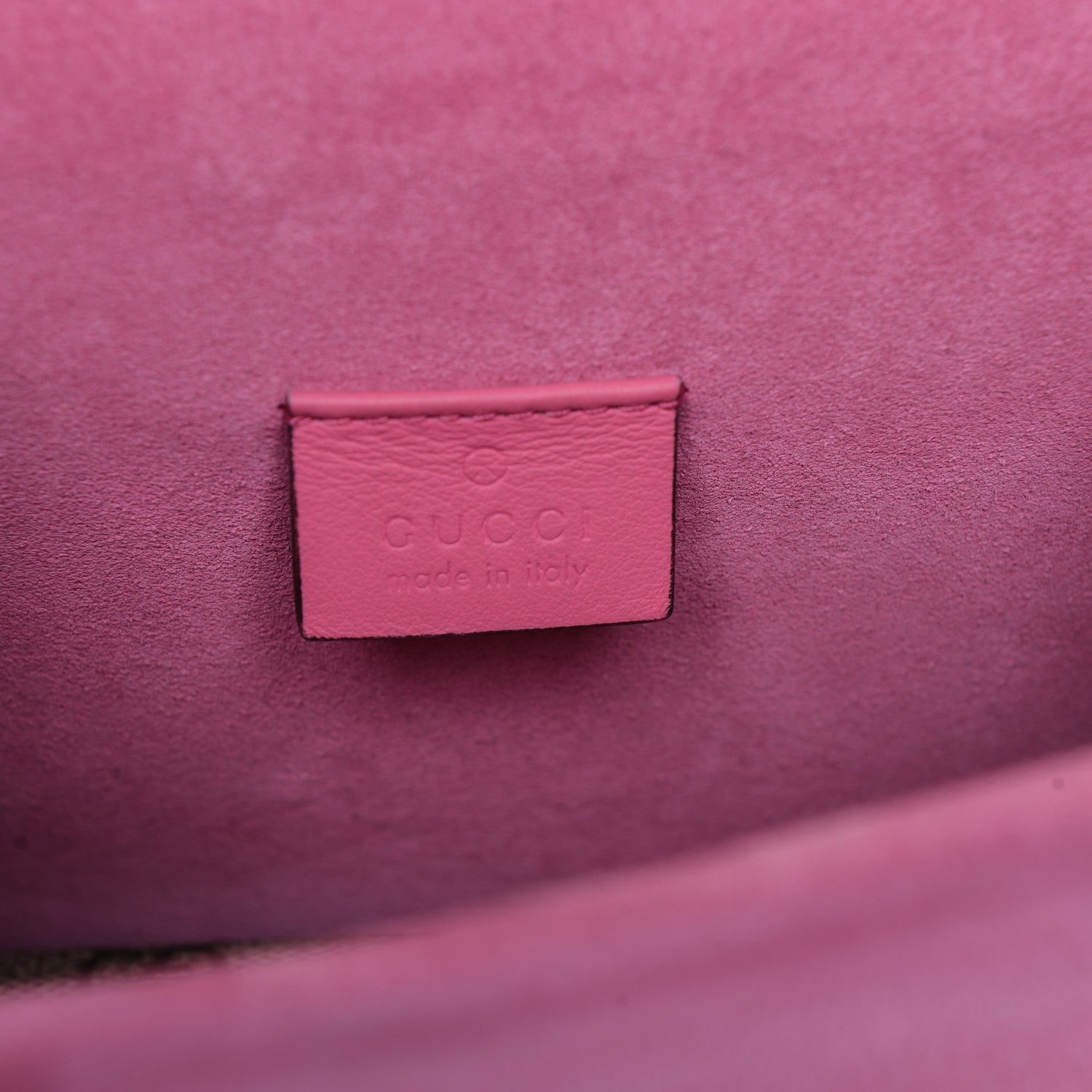 Gucci GG Supreme Monogram Mini Dionysus Shoulder Bag Pink 6 of 7