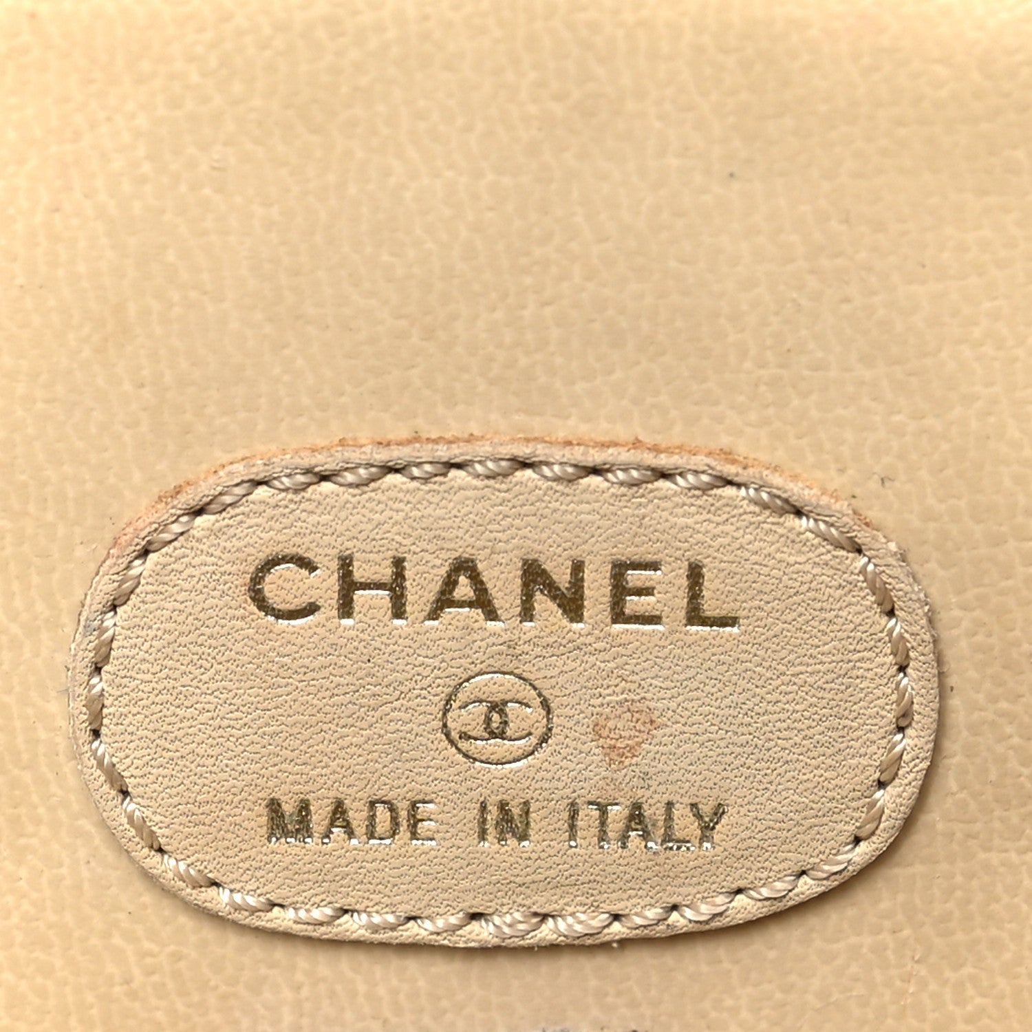 Chanel Caviar Vanity Cosmetic Case Orange 6 of 12