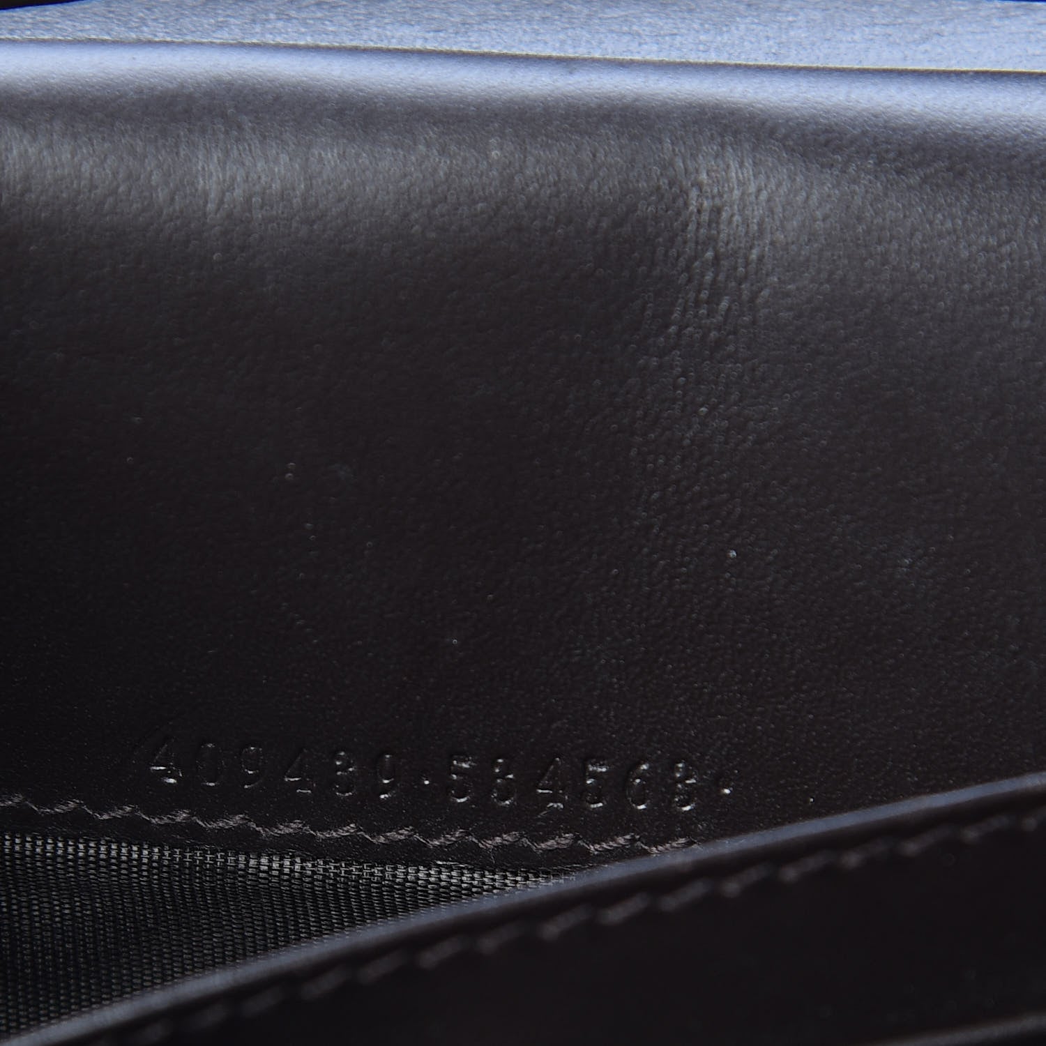 Gucci Monogram Web Strap Wallet Dark Brown 7 of 12
